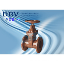 Soft Seat Handwheel Gear Pn16 Casting Flanged Gate Valve